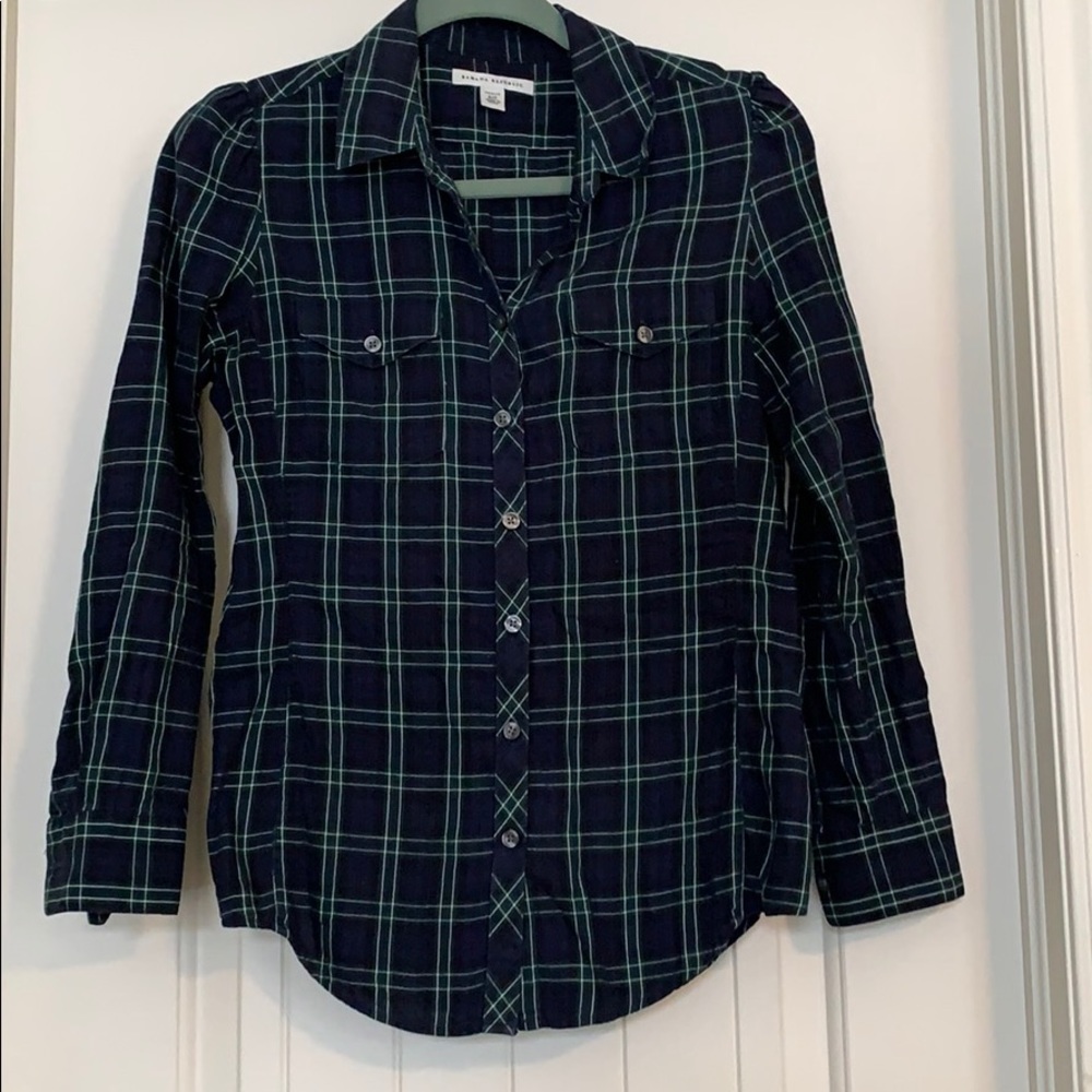 Banana republic plain button shirt